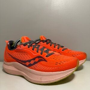 Saucony Endorphin Speed 2 Campfire Story Women Size 7.5 Orange Running Athletic